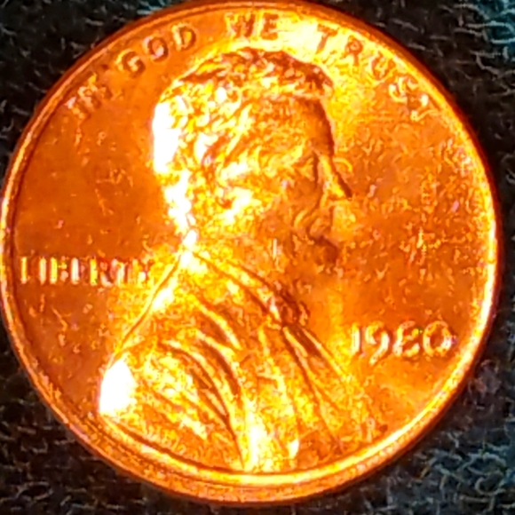 🔥1980 P DDO, Lincoln Penny🔥 In BRILLIANT CONDITION!😲👌❤️ - Picture 3 of 9